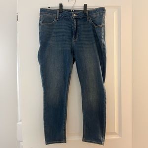 OLD NAVY: wow super skinny high rise ankle jeans